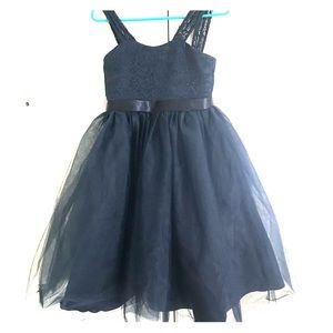 Navy blue dress